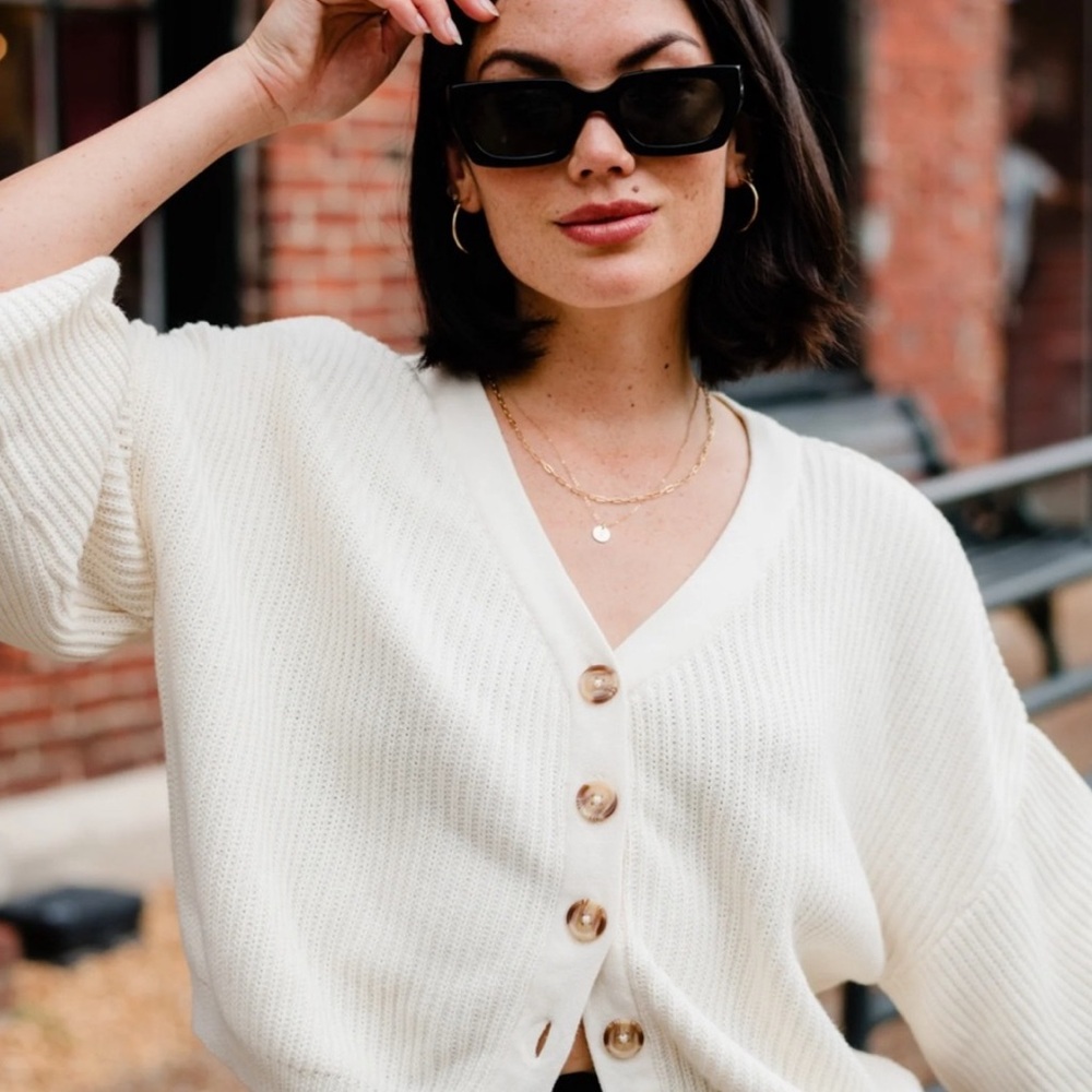 🤍Able Marlene Knit Sweater L